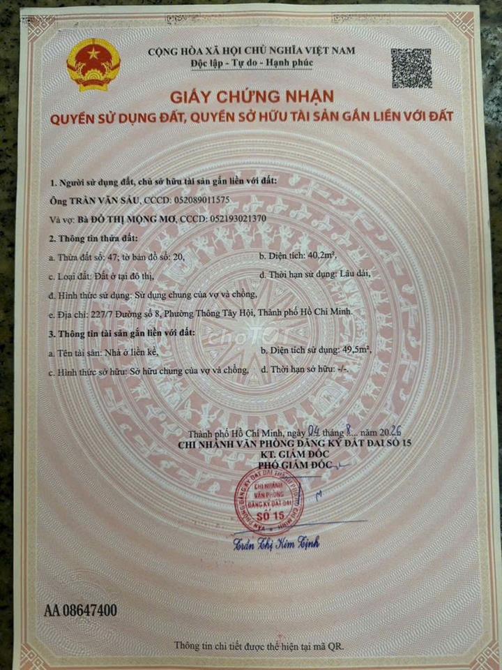 BÁN NHÀ MỚI ĐẸP – NGAY MẶT TIỀN – 3 PHÒNG NGỦ - CÔNG NĂNG.
