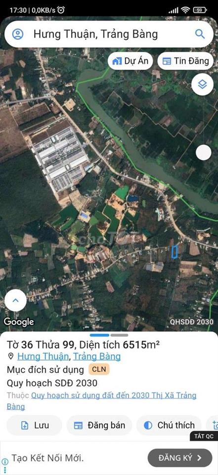 cần bán 6515m2 đất CLN. 50m mặt tiền đường