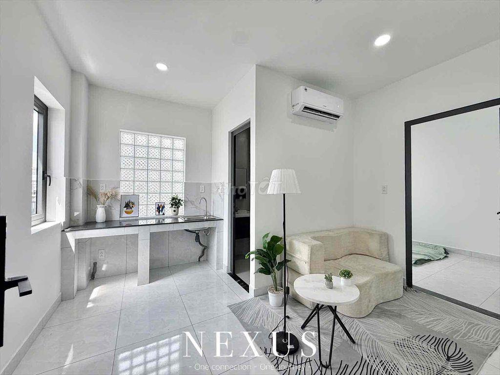 Phòng Studio, 1PN Ban công, cửa sổ siêu thoáng,NT cơ bản,Lotte Gò Vấp