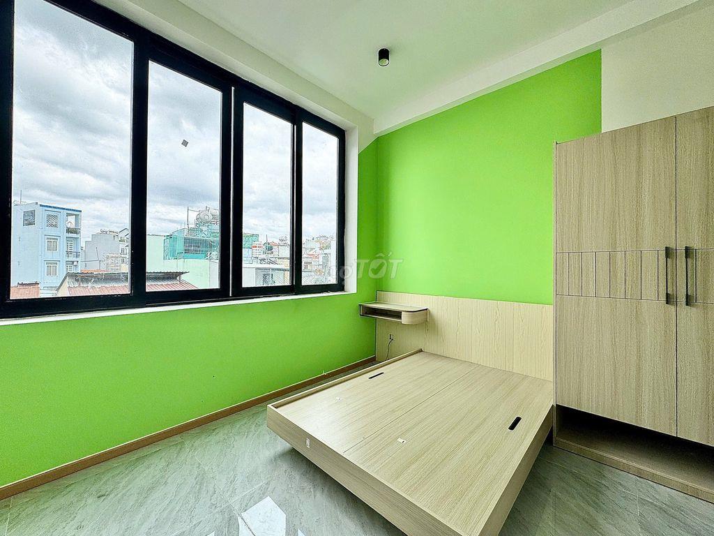 Căn hộ dịch vụ mới 100%, full nội thất, an ninh