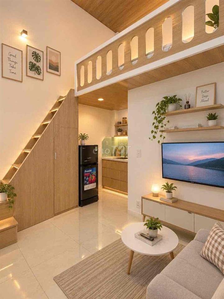 DUPLEX GÁC CAO ĐỨNG THOẢI MÁI - CÓ CỬA SỔ THOÁNG MÁT