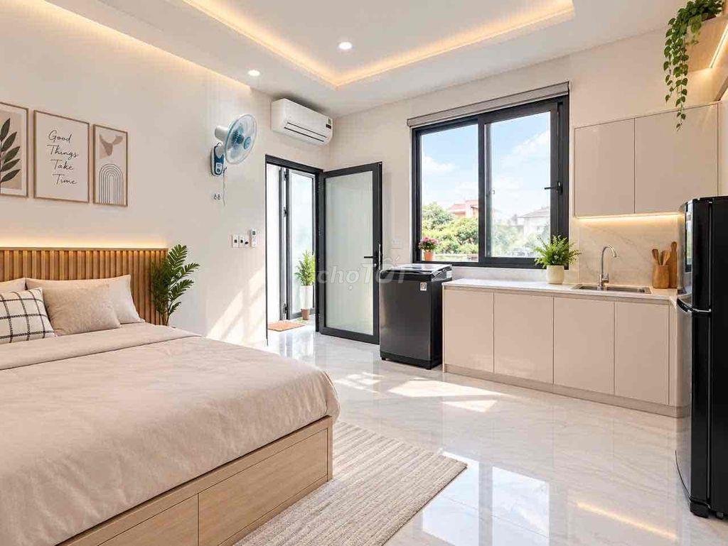 STUDIO BAN CÔNG SIÊU THOÁNG MÁT MẺ NGAY KHU DÂN CƯ BÌNH LỢI