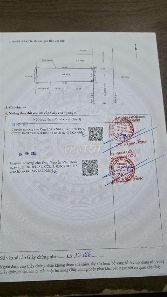 bán đất chính chủ