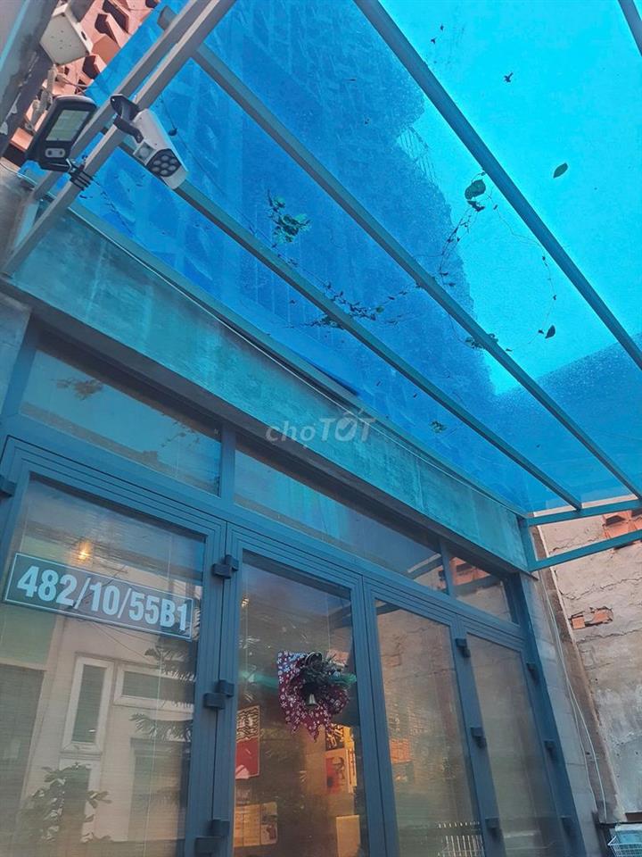 Bán nhà hẻm 482/ Nơ Trang Long (gần đường Rạch Xuyên Tâm)