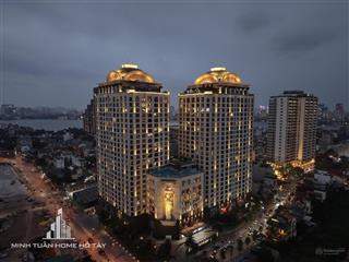 View trực diện hồ tây. tầng cao. 111m2. 3pn. d le roi soleil. 2 đặng thai mai