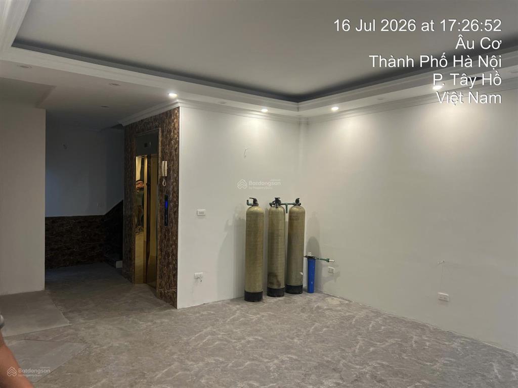 Nhà phố 532 âu cơ, tây hồ, hà nội. 53m2x6 tầng