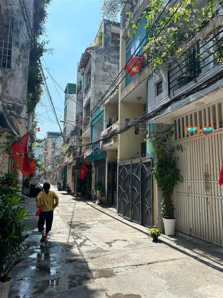 Bán nhà hẻm xe hơi xô viết nghệ tĩnh, p19 bình thạnh4 tầng hơn 8tỷ