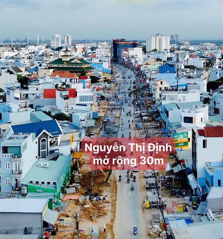 Bán đất mặt tiền đường số 16 gần nguyễn thị định đang mở rộng 30m