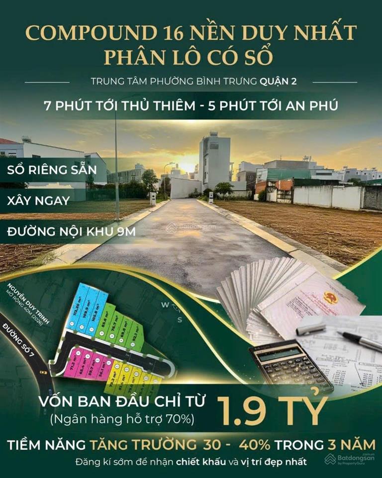 Mở bán khu compound tại đường số 7 nguyễn duy trinh