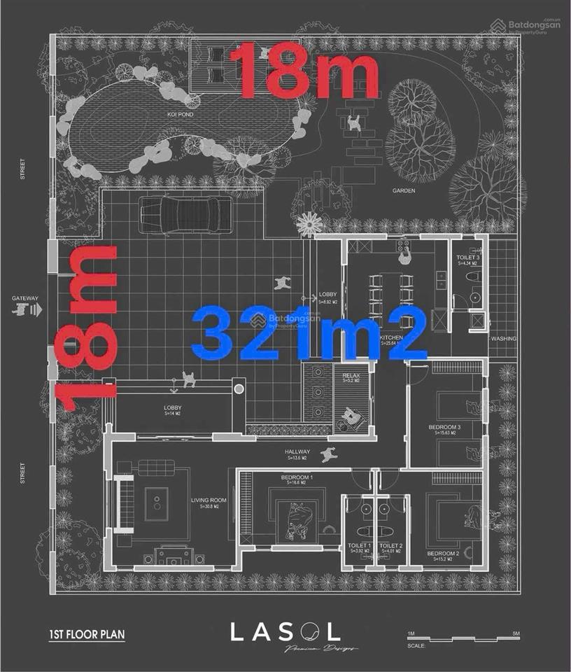 Mr. thanh gửi đến lô đất biệt thự lê hữu kiều với đơn giá chỉ 105.9tr/m2 thấp nhất trong khu vực