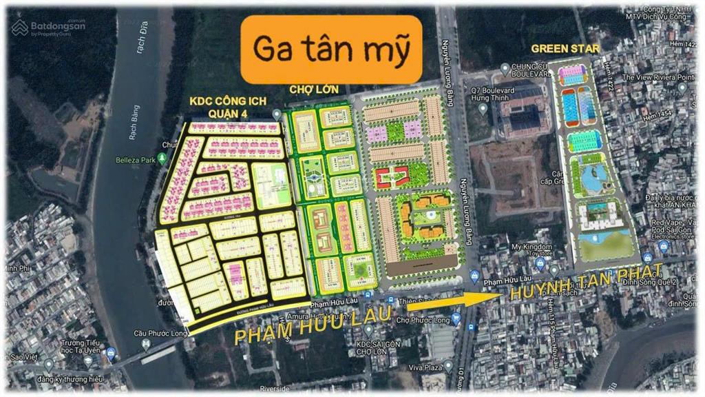 Cần bán đất khu dân cư phường tân mỹ đường số phạm hữu lầu