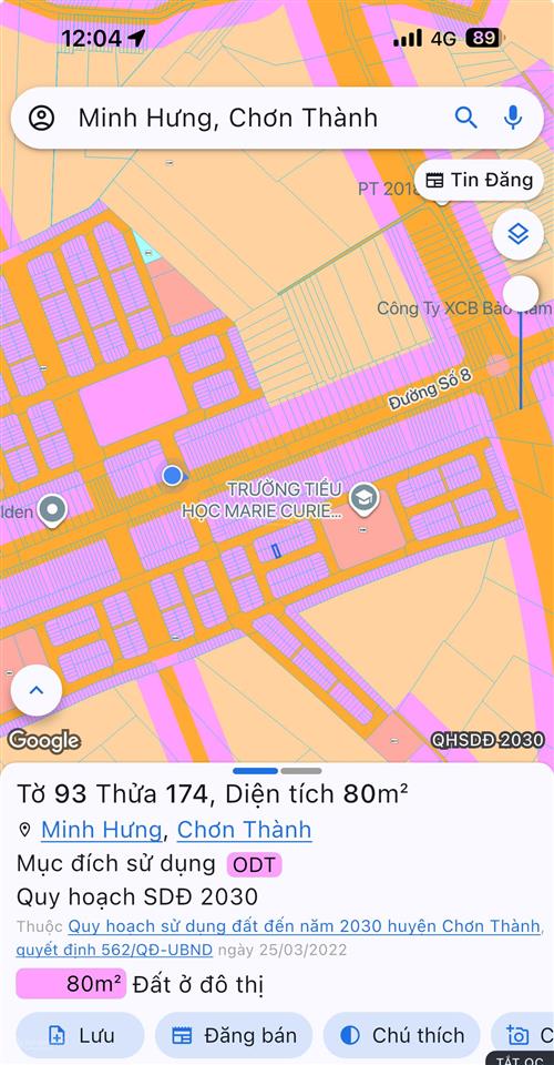 Bán đất dự án phúc hưng golden minh hưng, đồng nai