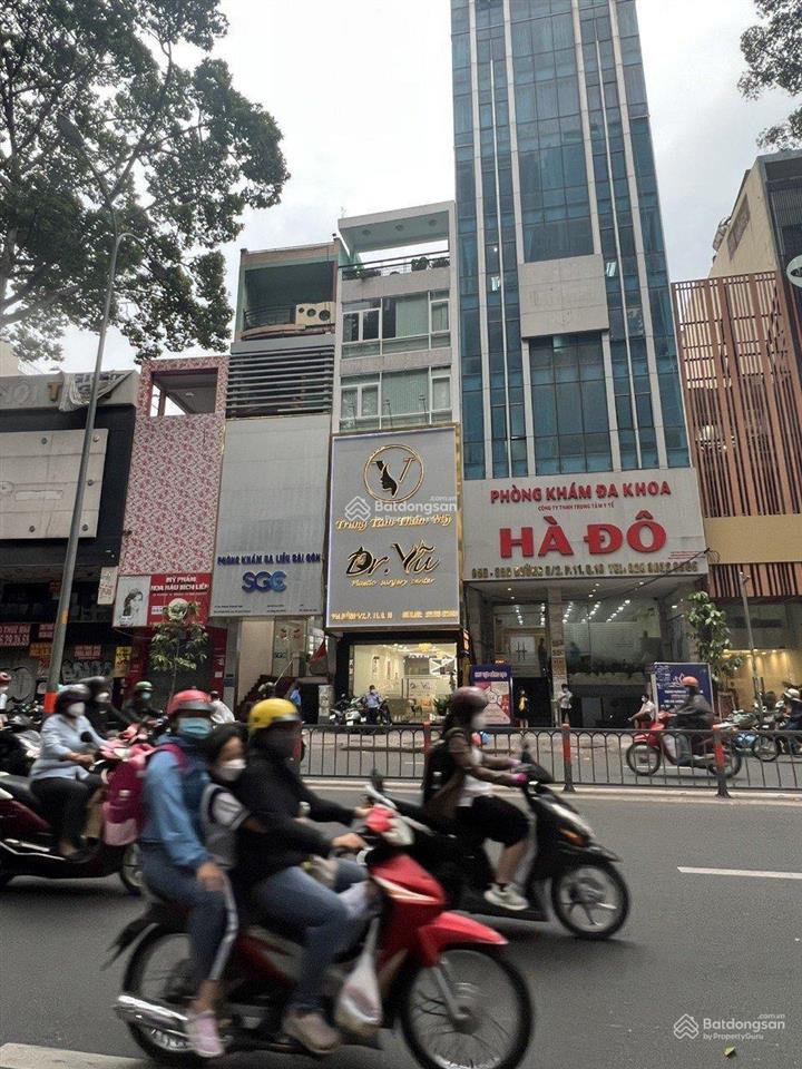 Mặt tiền nguyễn chí thanh sát bv chợ rẫy, quận 10 . dt 8,2mx28m . ctxd hầm 8 tầng, giá  72,5 tỷ
