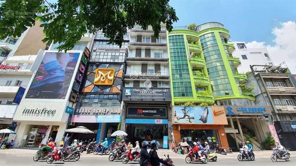 Bán gấp tòa nhà mặt tiền nguyễn duy dương (góc ngô gia tự) dt 6x22m, 7 tầng. giá 48 tỷ