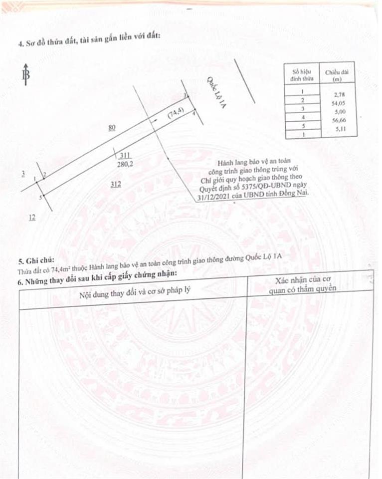 Đất mặt tiền quốc lộ 1a  xuân hưng  trung tâm xuân hòa mới  sẵn thổ cư