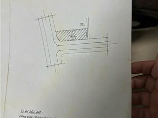 Lô góc 2mt diện tích khung ngay khu công nghiệp hoà khánh giá rẻ