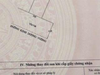 Mặt tiền kinh dương vương kinh doanh giá rẻ ngang 5m