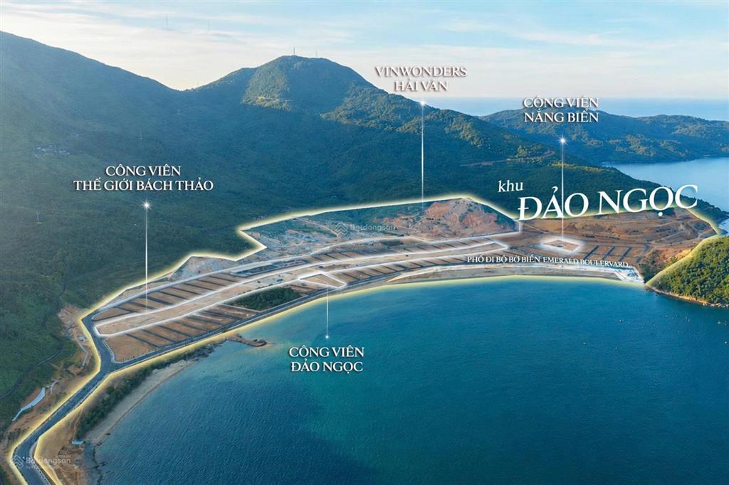 Biệt thự đơn lập 200m đảo ngọc | gần biển | gần công viên bách thảo | ck 7,5%