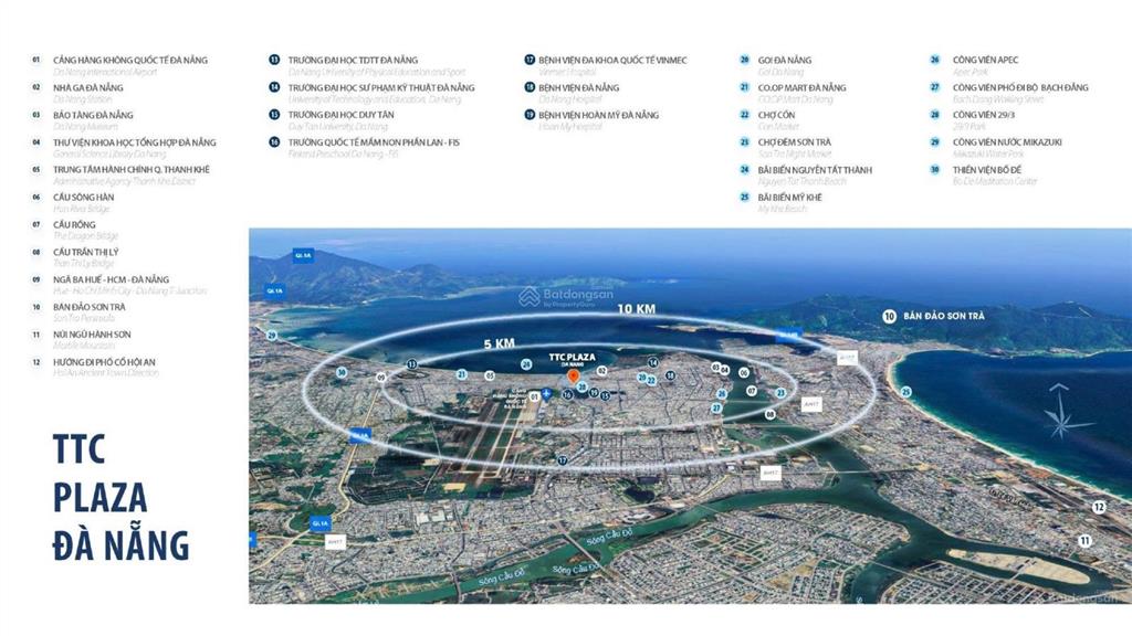Căn hộ view công viên 29/3 & sân bay  ngay trên tổ hợp aeon mall đà nẵng