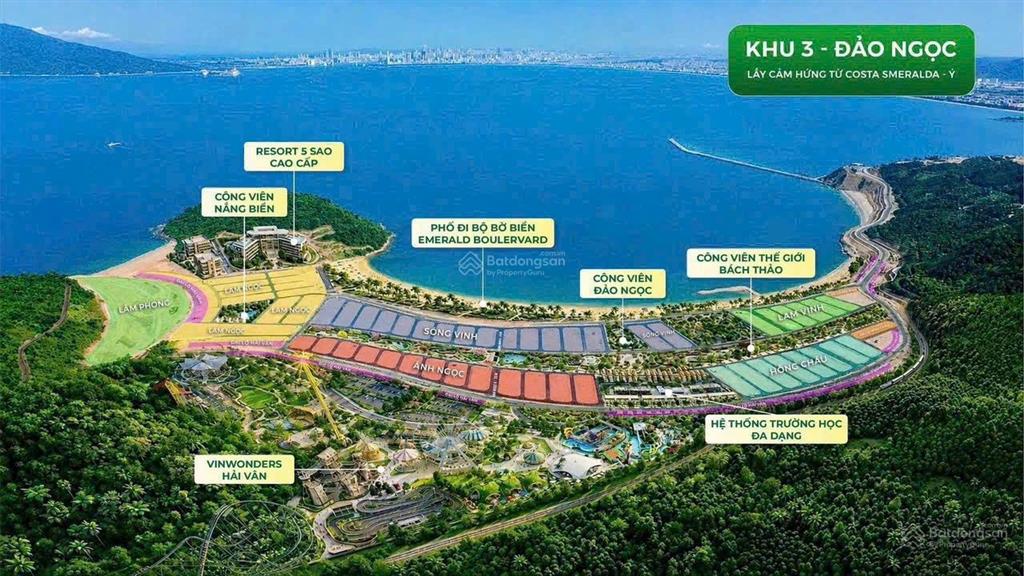 Sở hữu biệt thự đơn lập đảo ngọc | địa thế sườn đồi | không gian nghỉ dưỡng ven biển