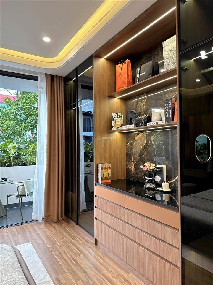 Nhà đẹp thanh lương 18, hòa xuân, 100m2 sân ô tô 7 chỗ thiết kế hiện đại, nhiều không gian xanh