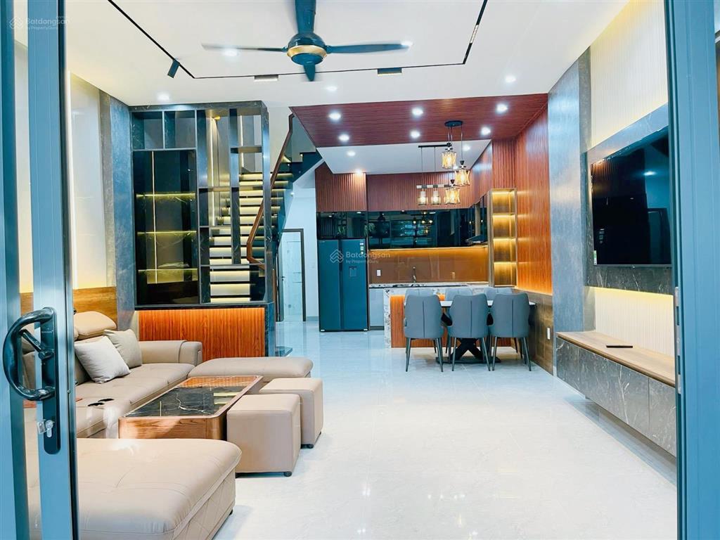 Nhà mặt tiền trần kim xuyến hòa xuân đường 7m5 100m dtsd 283m 9 tỷ