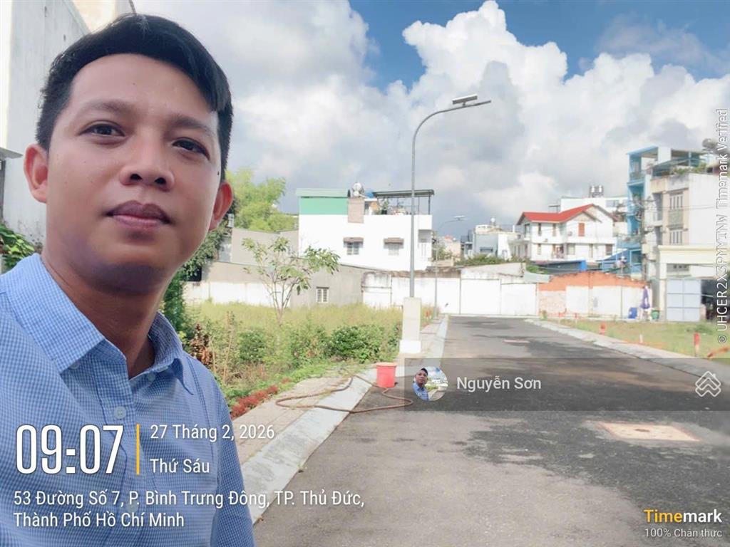Đất bình trưng cạnh the global city ngang 5m xây 360m2 sàn xây 6 tầng chỉ 6,6 tỷ 0939 368 ***