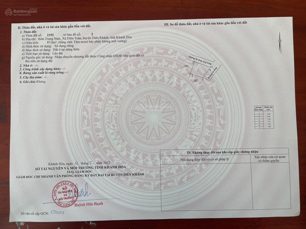 Bán đất 2 mặt tiền bến xe nha trang, giá rẻ, tiện xây nhà nghỉ