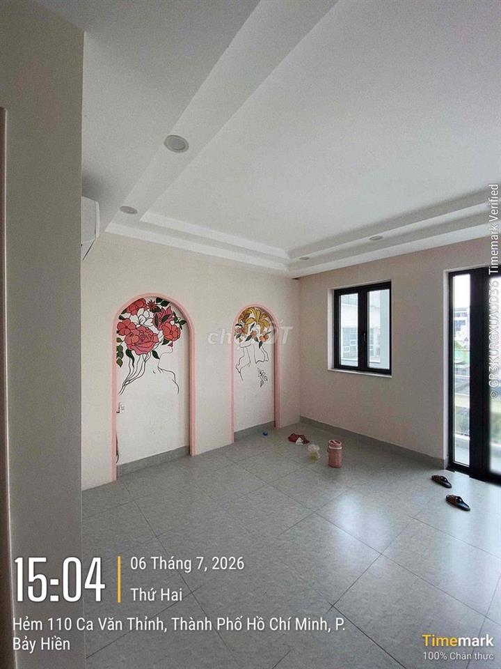 Cho thuê MT 5x8 41m2, 6 tầng, 4 phòng, 5 WC đường Ca Văn Thỉnh