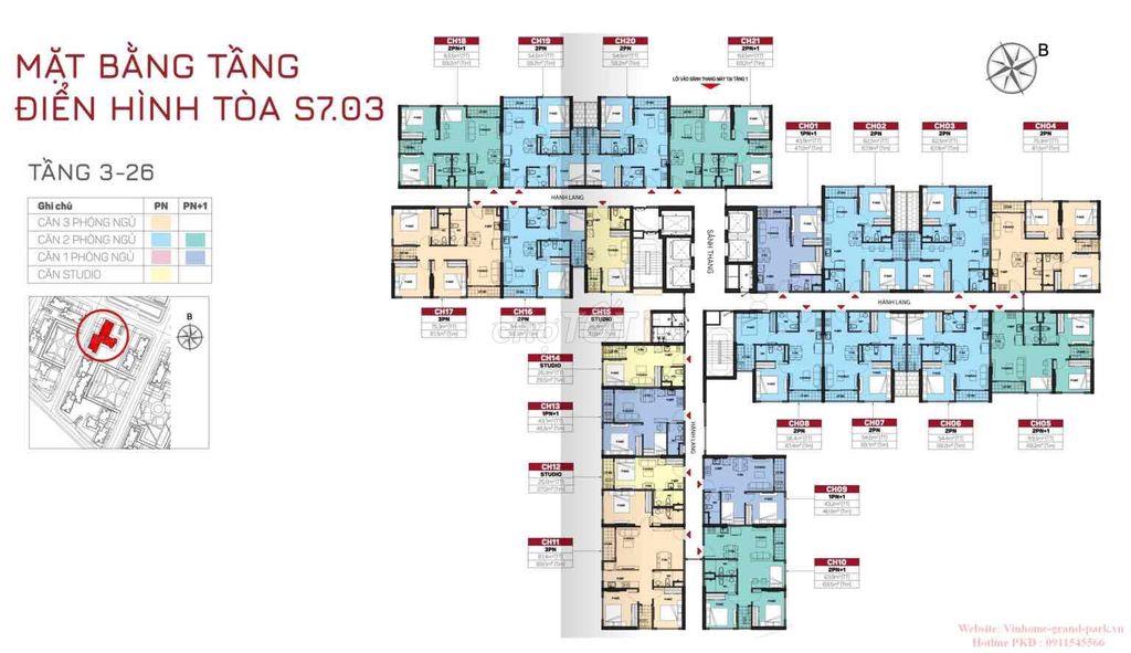 Studio View hồ bơi Vườn Nhật