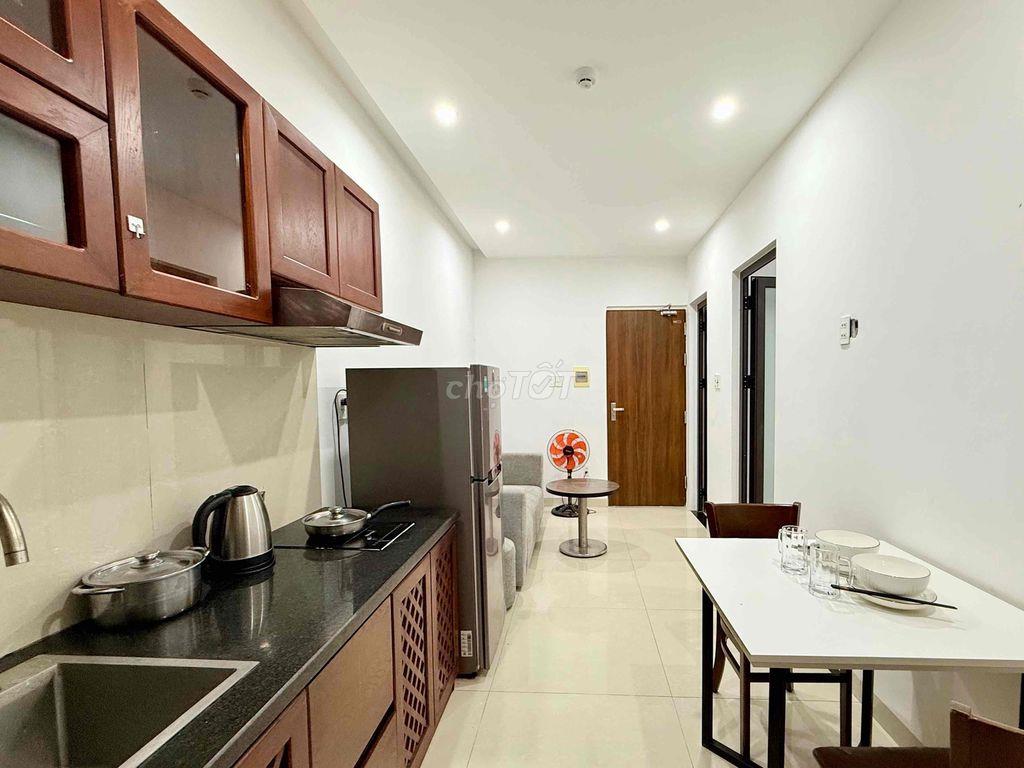 Trống sẵn căn hộ 1 phòng ngủ - đầy đủ tiện nghi - Giá rẻ gần biển.