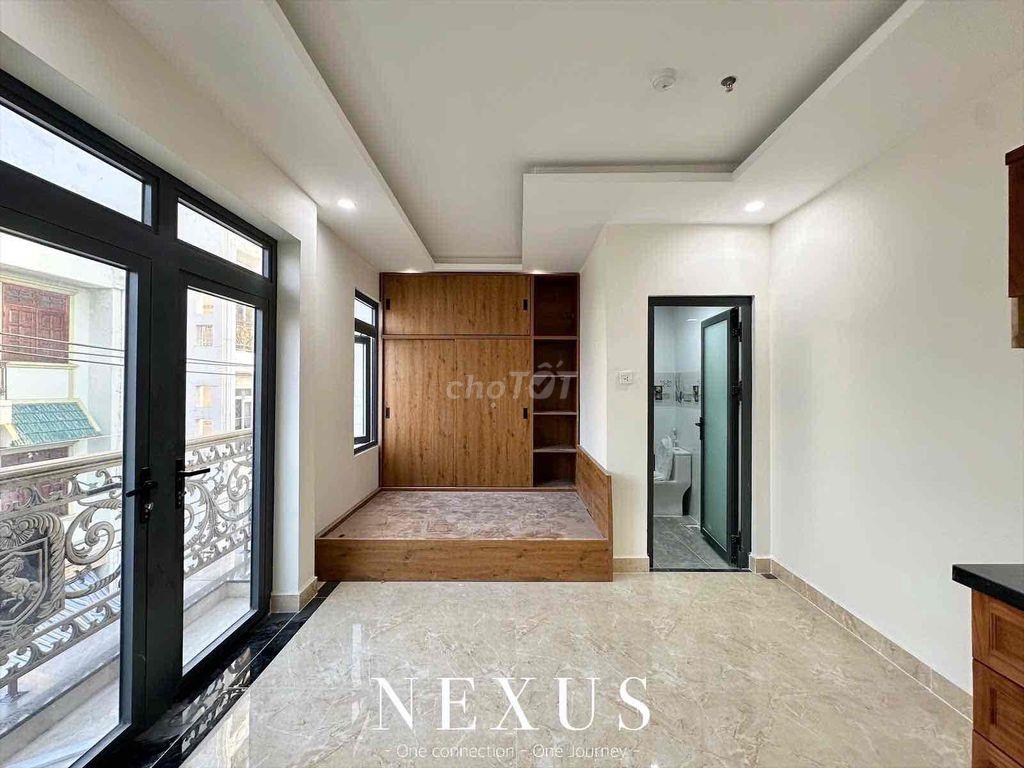 STUDIO CỬA SỔ FULL NỘI THẤT MỚI XÂY 100%_LÊ ĐỨC THỌ QGV_THANG MÁY