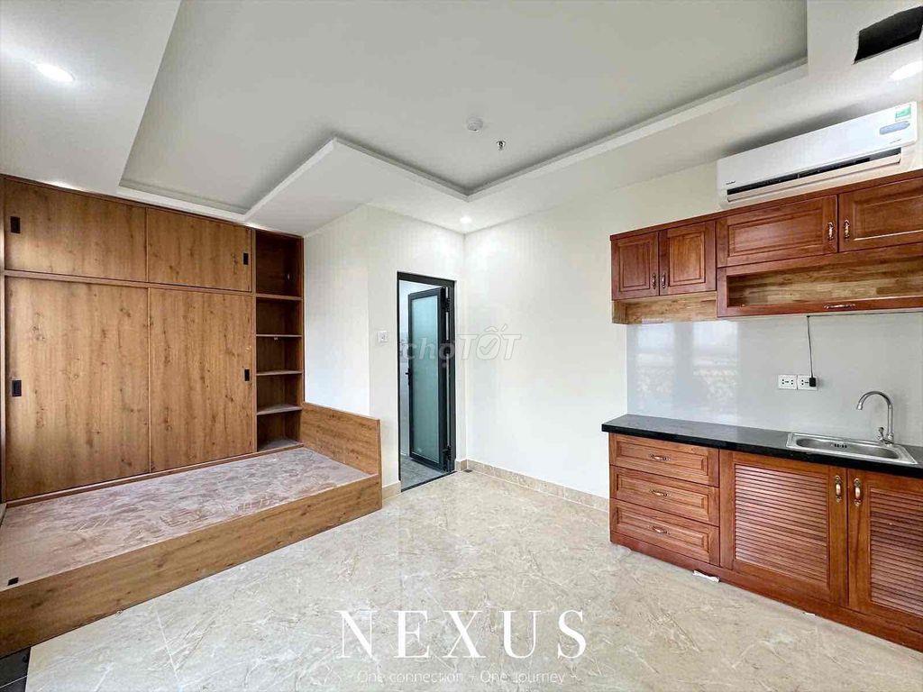 STUDIO CỬA SỔ FULL NỘI THẤT MỚI XÂY 100%_LÊ ĐỨC THỌ QGV_THANG MÁY