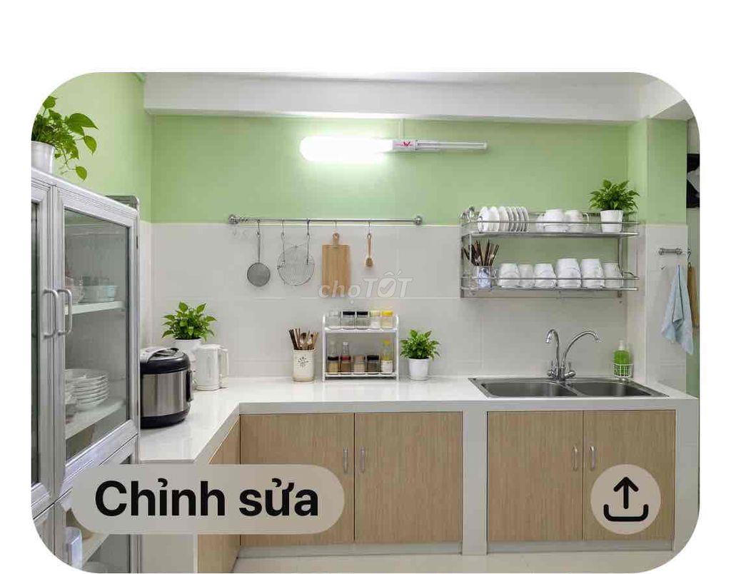 Nhà Cho Thuê Full nội thất 2 wc gần Vườn Lài