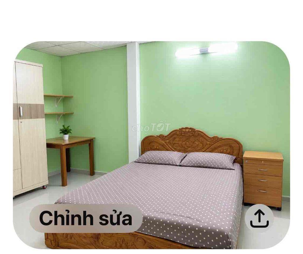 Nhà Cho Thuê Full nội thất 2 wc gần Vườn Lài