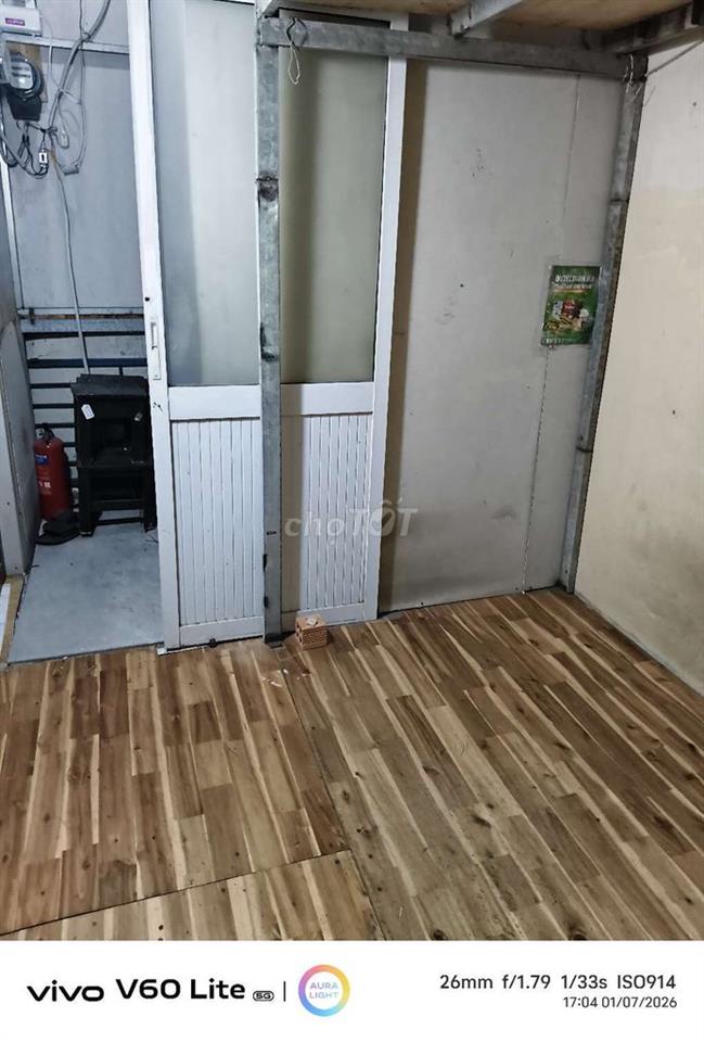 phòng trọ cho 1 người ở có gác xếp lối đi riêng giờ giấc tự do