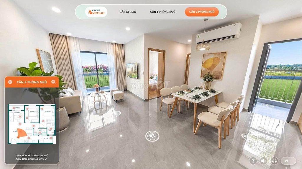 CĂN HỘ TRUNG TÂM BIÊN HÒA CHỈ VỚI 200 TRIỆU – VAY 25 NĂM, LS 5,4%/NĂM