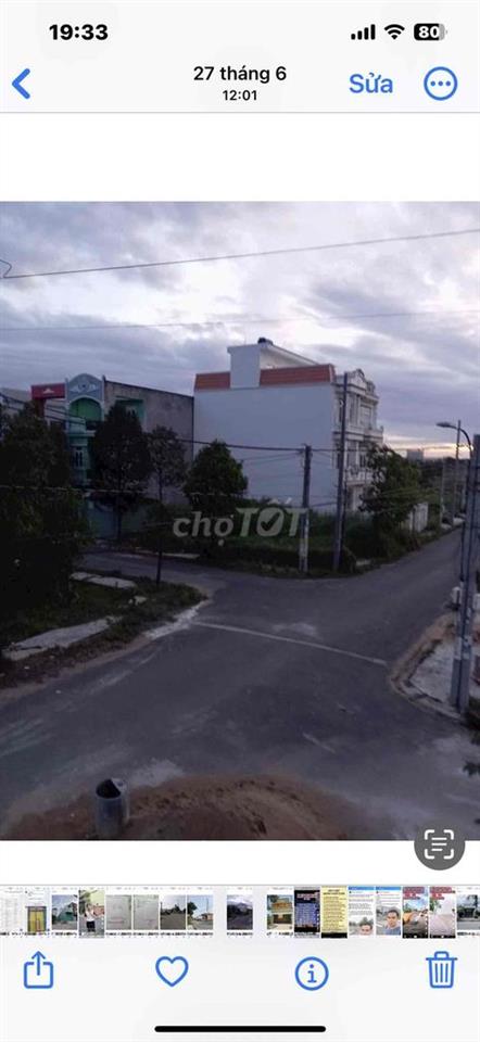 Đất thổ cư kdc Long Cang -Cần Đước