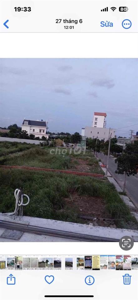 Đất thổ cư kdc Long Cang -Cần Đước