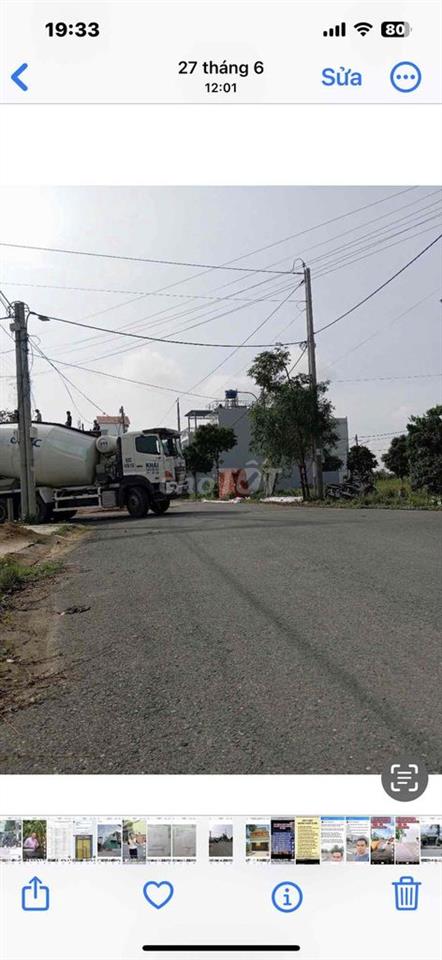 Đất thổ cư kdc Long Cang -Cần Đước