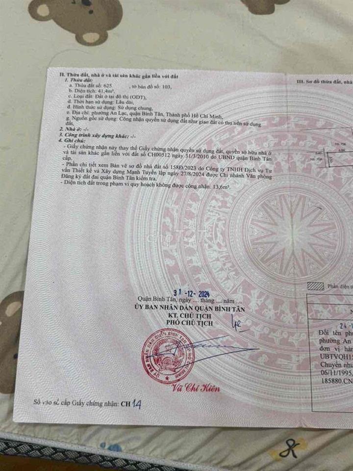 Chính chủ cần bán