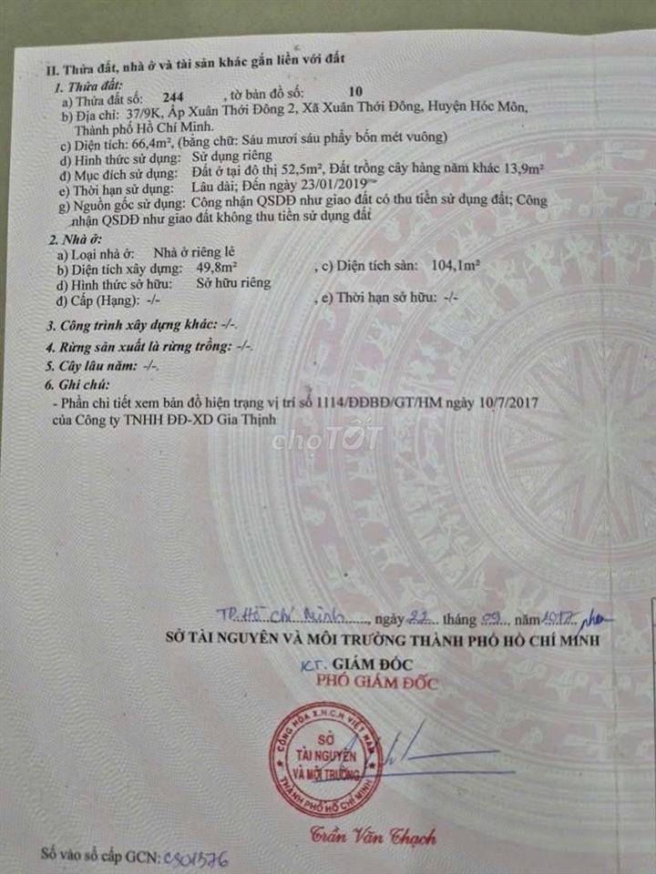 Bán nhà sổ hồng riêng