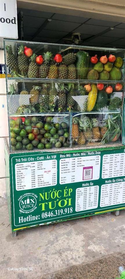 SANG QUÁN NƯỚC ÉP VÀ BÁNH MÌ GIÁ 40 TRIỆU.