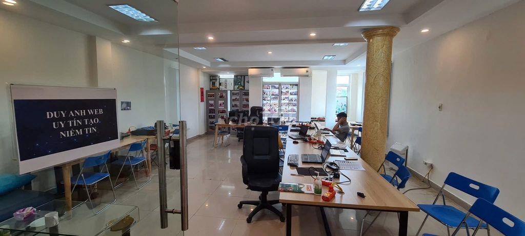 Cho thuê văn phòng tầng 4, tòa nhà 7 tầng mặt Phố Chùa Láng.
