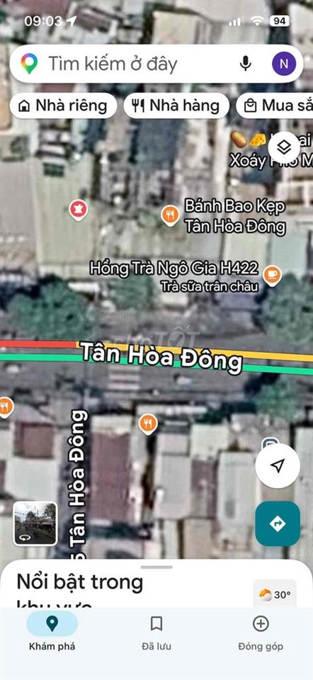 Mặt bằng cho thuê, mặt tiền đường tân hoà đông, p . phú lâm, tp.hcm