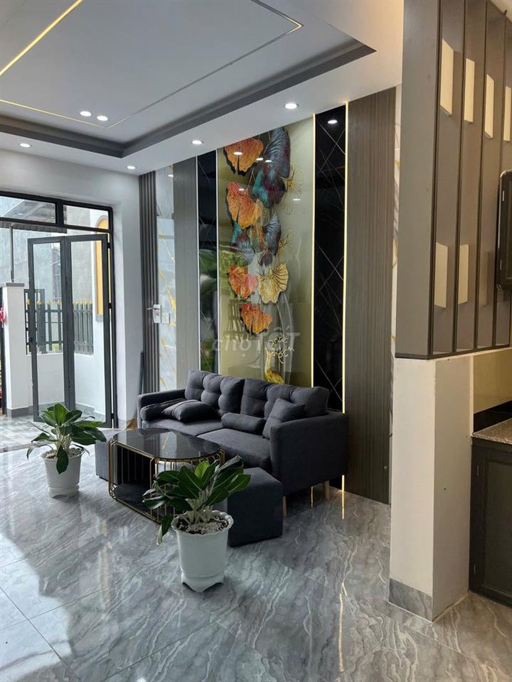 Nhà mới chính chủ 1T1L, 4x13,3pn, 930tr ngã 3 Mỹ hạnh, gần KCN Xuyên Á