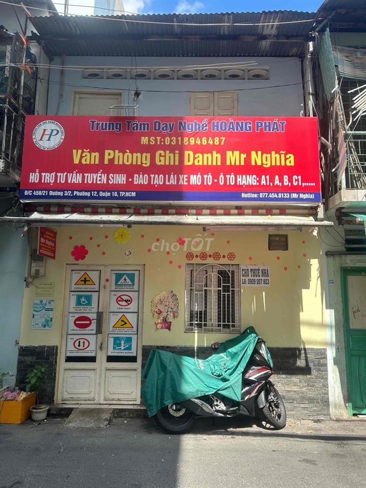THUÊ NHÀ NGUYÊN CĂN 1 LẦU ĐƯỜNG 3/2 GẦN SATRAMART