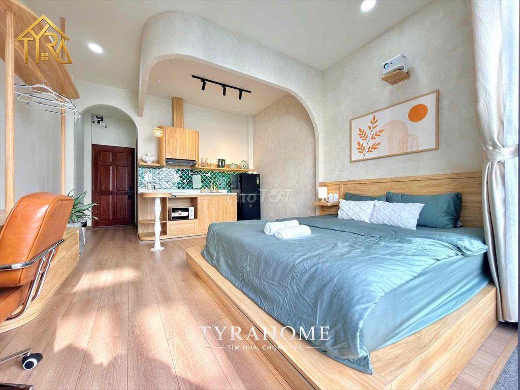 BANCONG STUDIO FULL NỘI THẤT - NHÀ MỚI - THANG MÁY - KHU AN NINH
