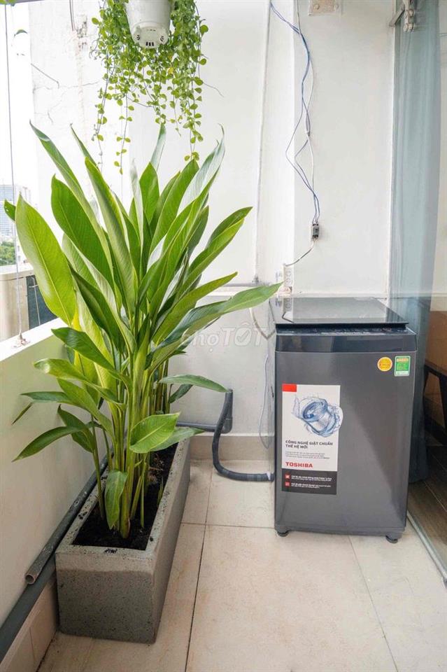 1PN VIEW BANCONG BỜ KÈ ( LÊ VĂN SỸ) - MÁY GIẶT RIÊNG - FULL NỘI THẤT