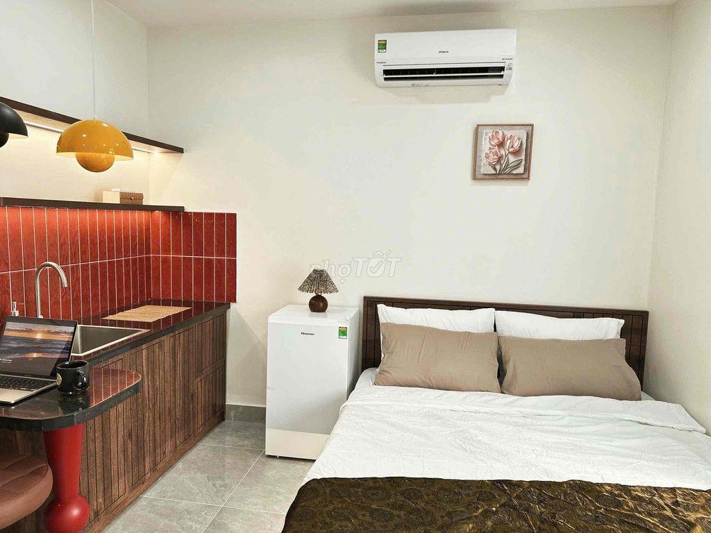 1PN bancong gần Đặng Thuỳ Trâm - nhà mới - full nội thất - an ninh